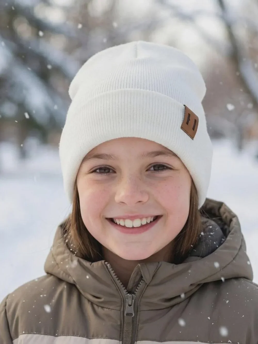 Kids Winter Tam Beanie - Soft Warm Knit Hat